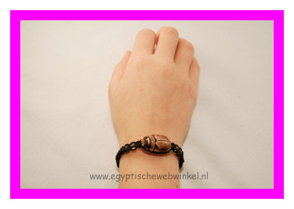 Brouwn scarab bracelet