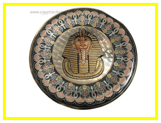 Tutankhamon copper wall plate