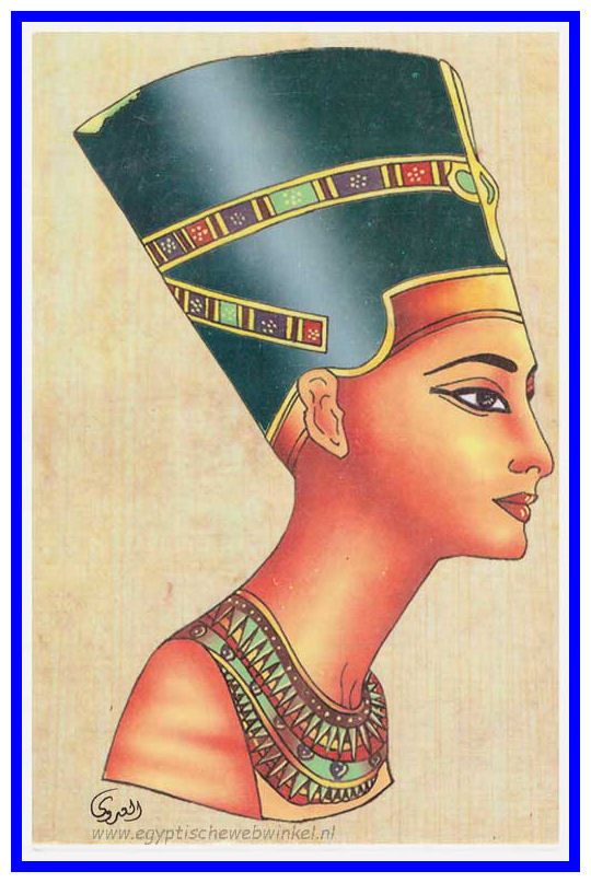 Nefertiti post card