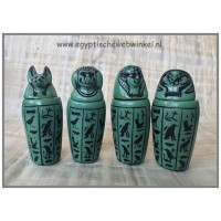 Canopische potten groen