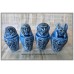 Canopische potten blauw K2 Canopische potten blauw K2