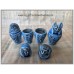 Canopische potten blauw K2 Canopische potten blauw K2