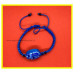 Scarabee armbandje (blauw)