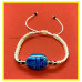 Scarabee armbandje (wit)