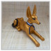 God Anubis beeld (goudkleurig)
