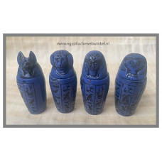 Canopische potten blauw
