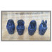 Canopic jars blue K