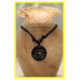 Zwartkleurige Ankh ketting