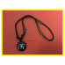 Zwartkleurige Ankh ketting