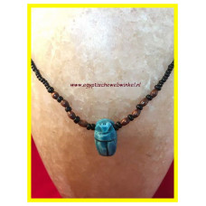 Groene scarabee ketting