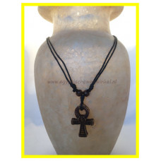 Donkere goudkleurige Ankh ketting