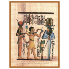 Seti I en Hathor papyrus