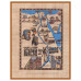 Plattegrond van Egypte papyrus