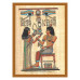 Scéne van een tempel papyrus