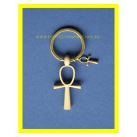 Sleutelhanger Ankh (Goudkleurig)