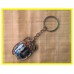 Sleutelhanger blauwe scarabee