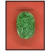 Groene scarabee steen A