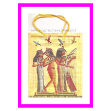 De Egyptische muzikanten cadeautasje