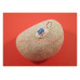 Scarabee zilveren hanger blauw