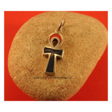 Ankh silver pendant with stones 1