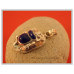 Scarabee zilveren hanger met lapis stenen G