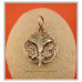 Lotusbloem Cartouche zilveren hanger