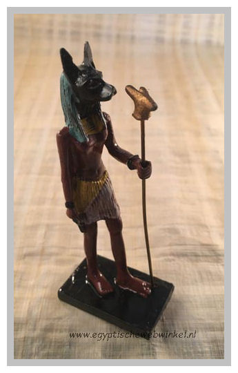 God Anubis statue S