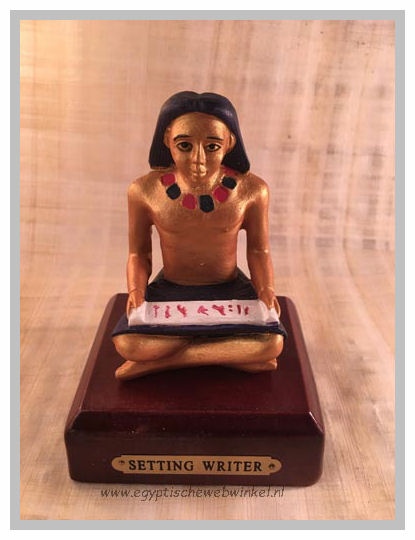 De Egyptische schrijver