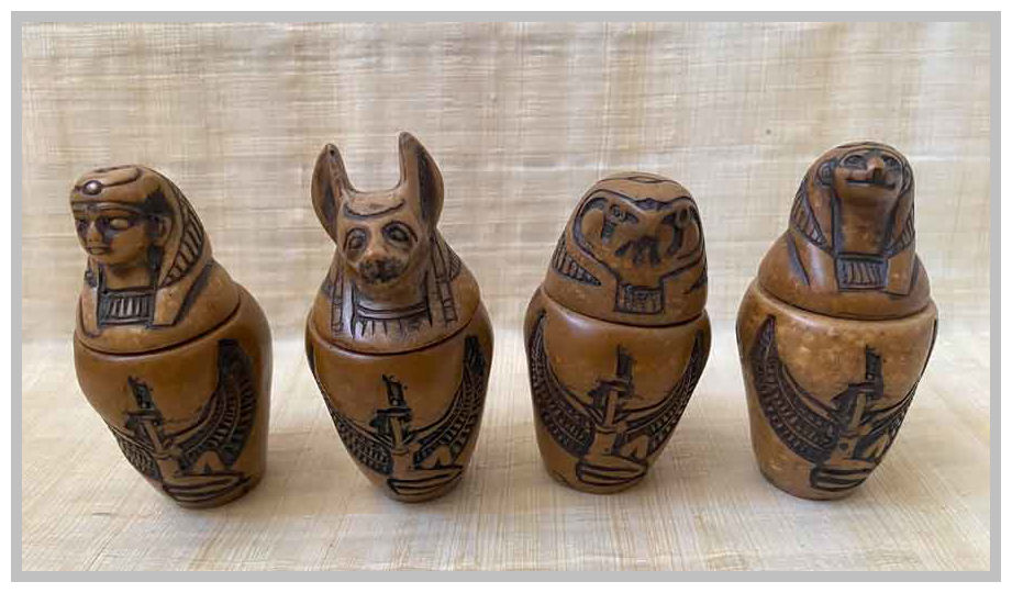 Canopic jars Br