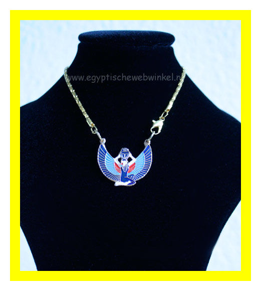 Winged Isis necklace