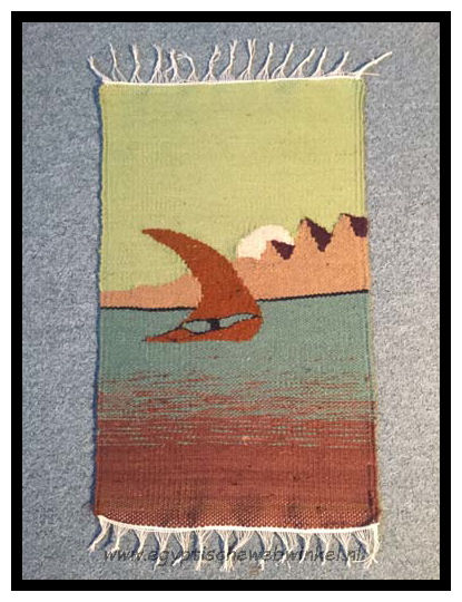 Felucca wol tapijt kilim