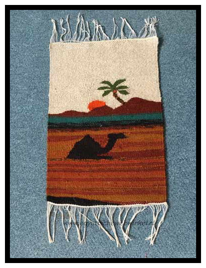 Kameel wol tapijt kilim K