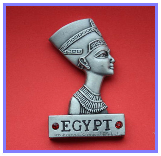 Decoratieve magneet Nefertiti