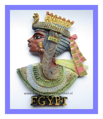 Decoratieve magneet Nefertiti