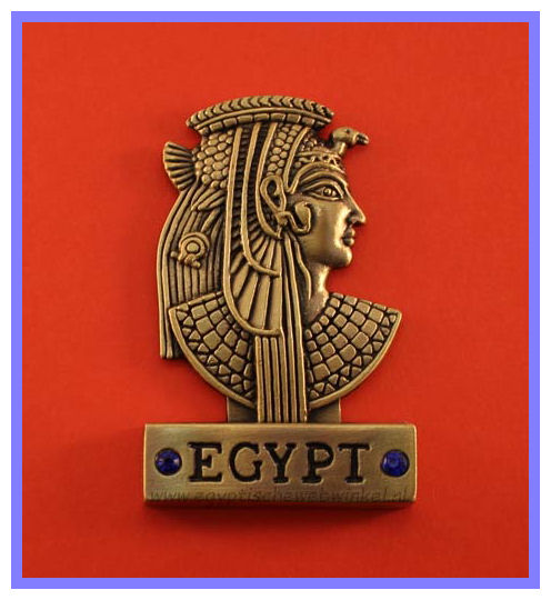 Decoratieve magneet Cleopatra