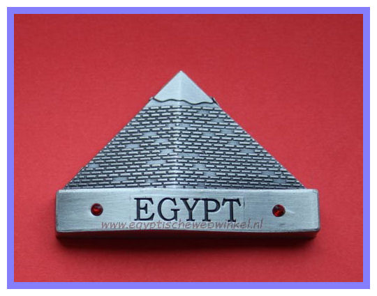 Decoratieve magneet piramid