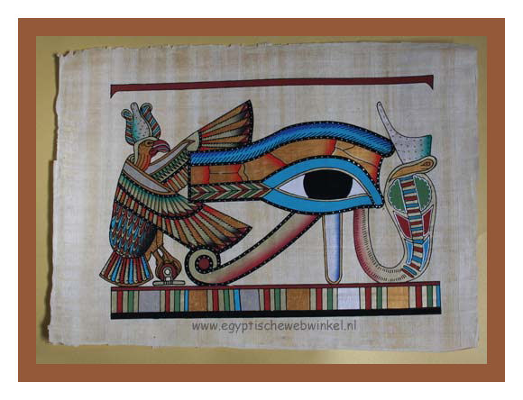 Papyrus het oog van Horus