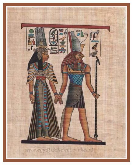 Horus en koningin Nefertari K