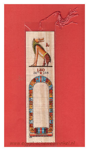 Leo bookmark