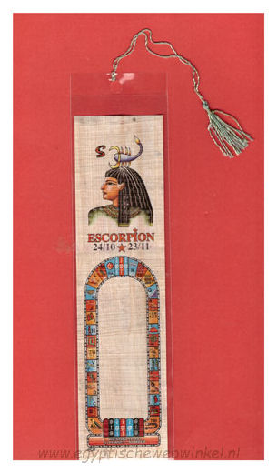 Scorpion bookmark