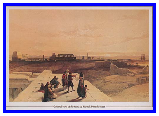 Karnak postcard