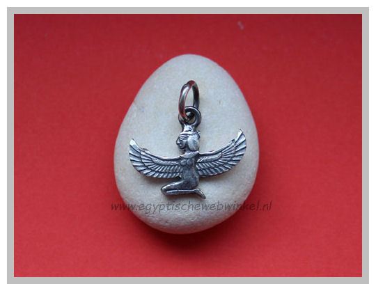 Isis silver pendant